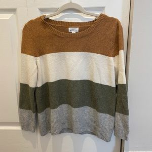 Market & Spruce color block sweater